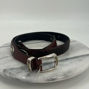 Fossil concho leather belt size 42